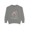 Blue Heeler Latin Sweatshirt, Grey, front view