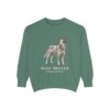 Blue Heeler Latin Sweatshirt, Light Green, front view