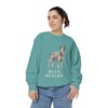Blue Heeler Sweatshirt, Seafoam, person 2 front
