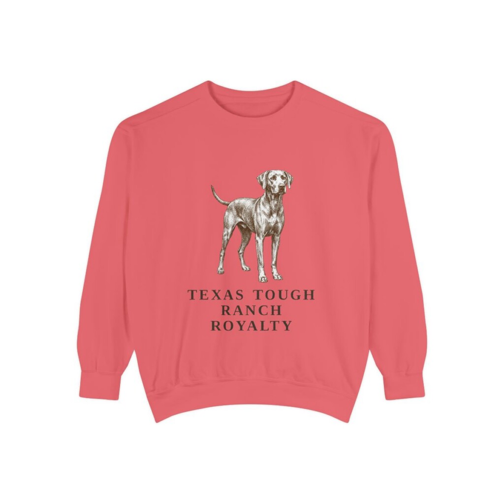 Blue Lacy Humor Sweatshirt, Watermelon, front view