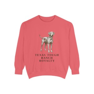 Blue Lacy Humor Sweatshirt, Watermelon, front view