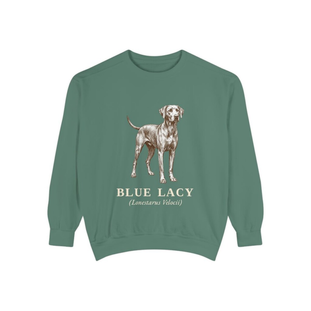 Blue Lacy Latin Sweatshirt, Light Green, front view