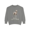 Blue Lacy Mom Sweatshirt, Grey, front view