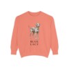 Blue Lacy Sweatshirt, Terracotta, front view