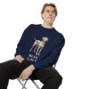 Blue Lacy Sweatshirt, True Navy, person 1 context