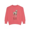 Blue Lacy Sweatshirt, Watermelon, front view