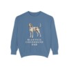 Bluetick Coonhound Dad Sweatshirt, Blue Jean, front view