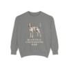 Bluetick Coonhound Dad Sweatshirt, Grey, front view