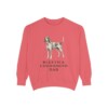 Bluetick Coonhound Dad Sweatshirt, Watermelon, front view