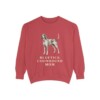 Bluetick Coonhound Mom Sweatshirt, Crimson, front view