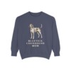 Bluetick Coonhound Mom Sweatshirt, Denim, front view