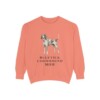 Bluetick Coonhound Mom Sweatshirt, Terracotta, front view