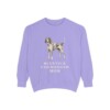 Bluetick Coonhound Mom Sweatshirt, Violet, front view