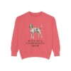 Bluetick Coonhound Mom Sweatshirt, Watermelon, front view
