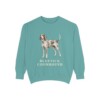 Bluetick Coonhound Sweatshirt, Seafoam, front view