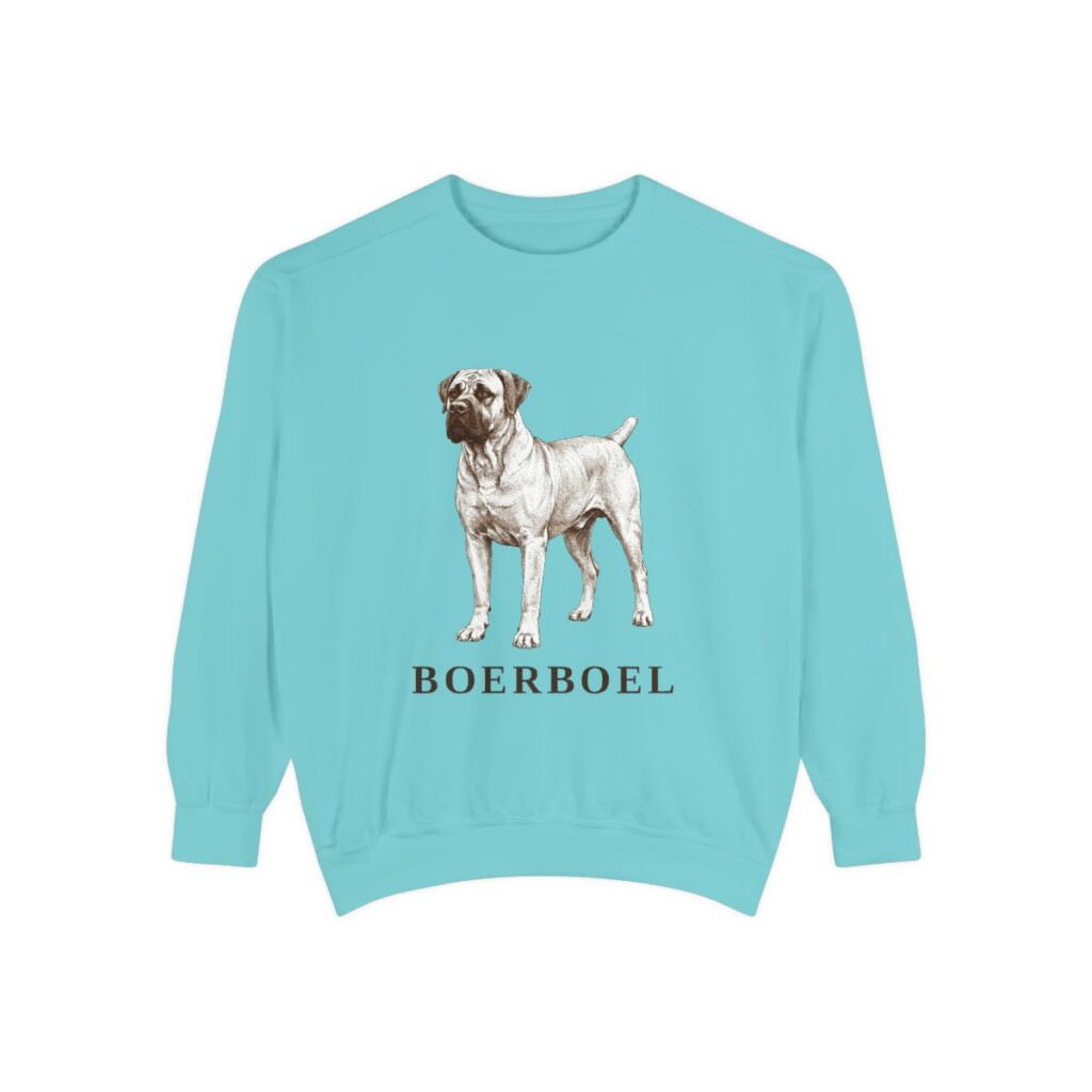Boerboel Sweatshirt, Chalky Mint, front view
