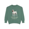 Boerboel Humor Sweatshirt, Light Green, front view