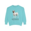 Boerboel Latin Sweatshirt, Chalky Mint, front view