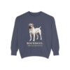 Boerboel Latin Sweatshirt, Denim, front view