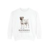 Boerboel Latin Sweatshirt, White, front view