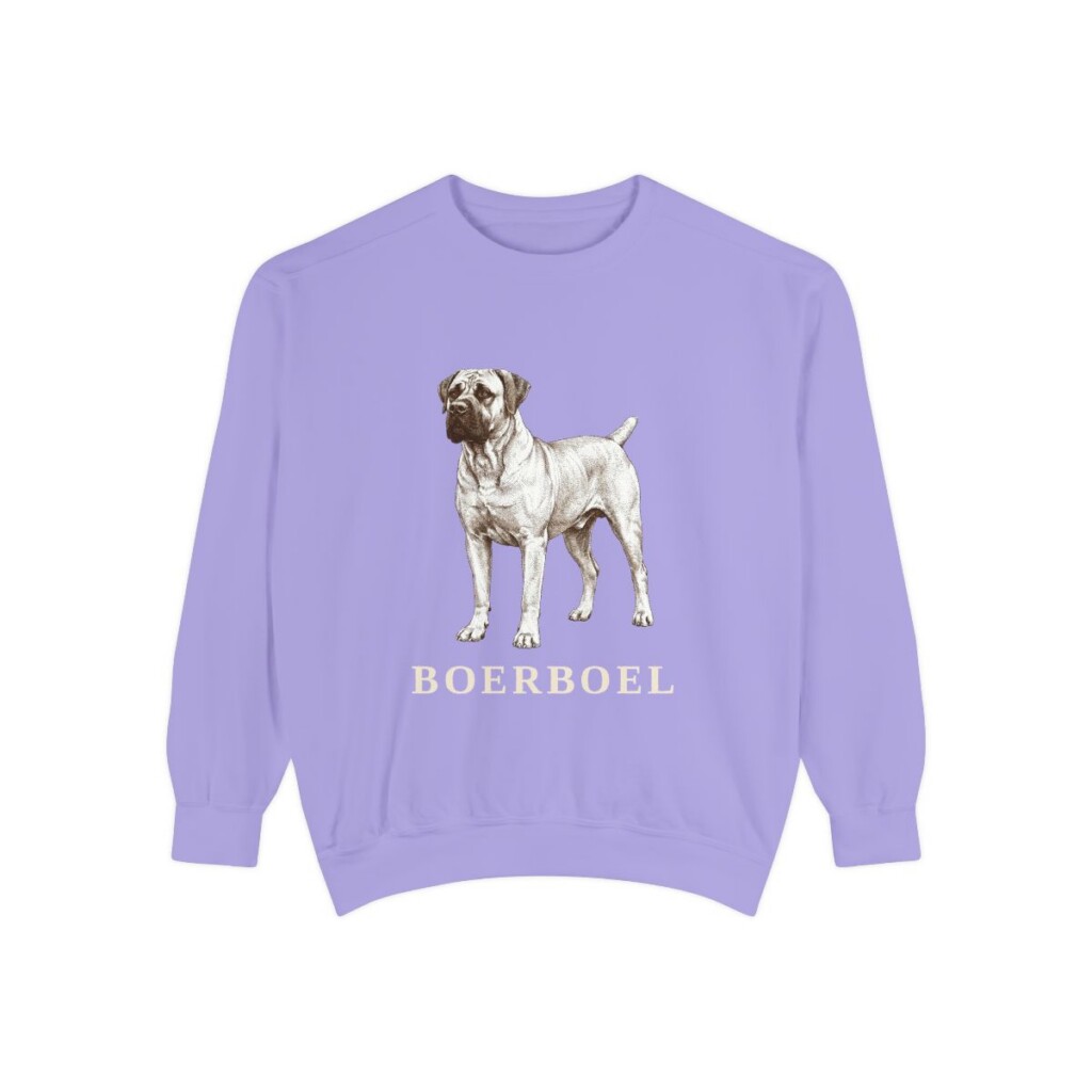 Boerboel Sweatshirt, Violet, front view