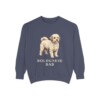 Bolognese Dad Sweatshirt, Denim, front view