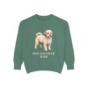 Bolognese Dad Sweatshirt, Light Green, front view