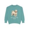 Bolognese Dad Sweatshirt, Seafoam, front view