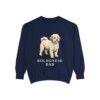 Bolognese Dad Sweatshirt, True Navy, front view