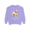 Bolognese Dad Sweatshirt, Violet, front view