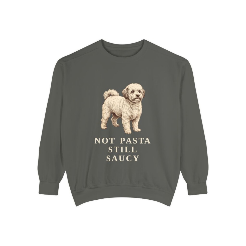 Bolognese Humor Sweatshirt, Pepper, front view