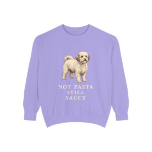 Bolognese Humor Sweatshirt, Violet, front view
