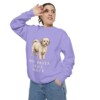 Bolognese Humor Sweatshirt, Violet, person 2 context