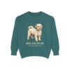 Bolognese Latin Sweatshirt, Blue Spruce, front view
