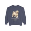 Bolognese Mom Sweatshirt, Denim, front view