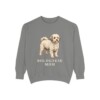 Bolognese Mom Sweatshirt, Grey, front view