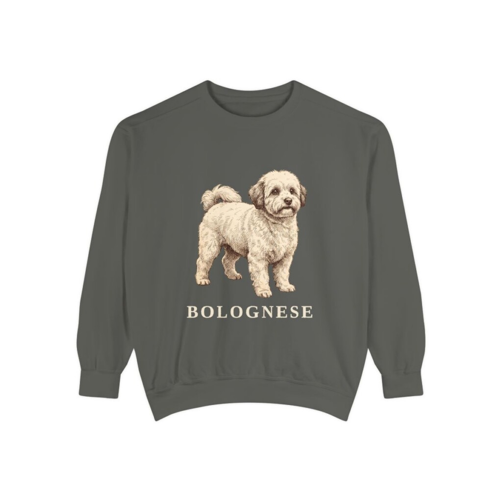 bolognese-sweatshirt-pepper Bolognese Sweatshirt, Pepper, front view