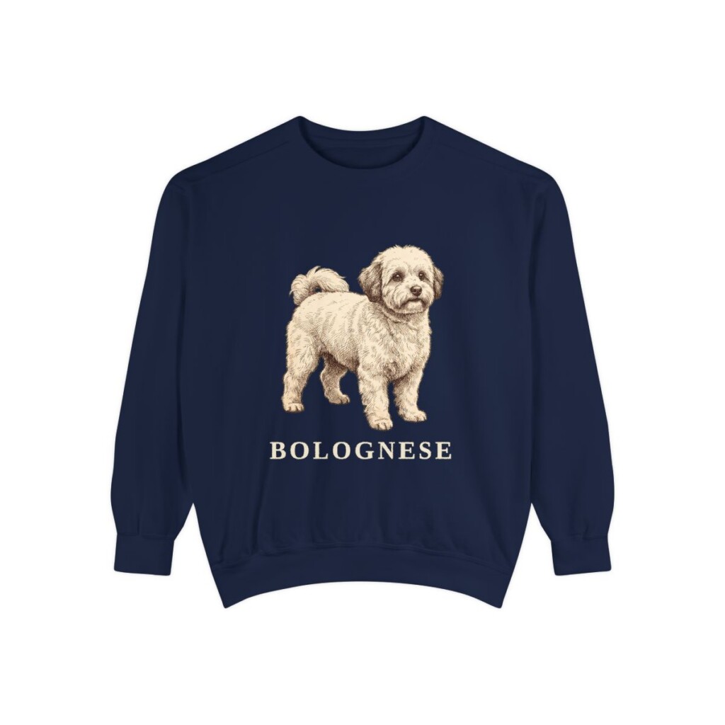 bolognese-sweatshirt-true-navy Bolognese Sweatshirt, True Navy, front view