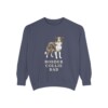 Border Collie Dad Sweatshirt, Denim, front view