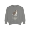 Border Collie Dad Sweatshirt, Grey, front view