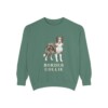 Border Collie Sweatshirt, Light Green, front view