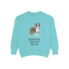 Border Collie Mom Sweatshirt, Chalky Mint, front view