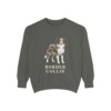 Border Collie Sweatshirt, Pepper, front view