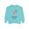 Border Terrier Dad Sweatshirt, Chalky Mint, front view