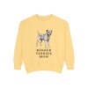 Border Terrier Mom Sweatshirt, Butter, front view