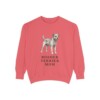 Border Terrier Mom Sweatshirt, Watermelon, front view