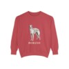 Borzoi Sweatshirt, Crimson, front view