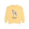 Borzoi Dad Sweatshirt, Butter, front view