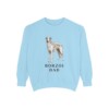 Borzoi Dad Sweatshirt, Chambray, front view