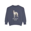 Borzoi Dad Sweatshirt, Denim, front view